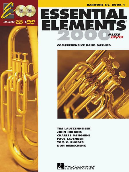 Hal Leonard Essential Elements For Band BK 1 Baritone TC