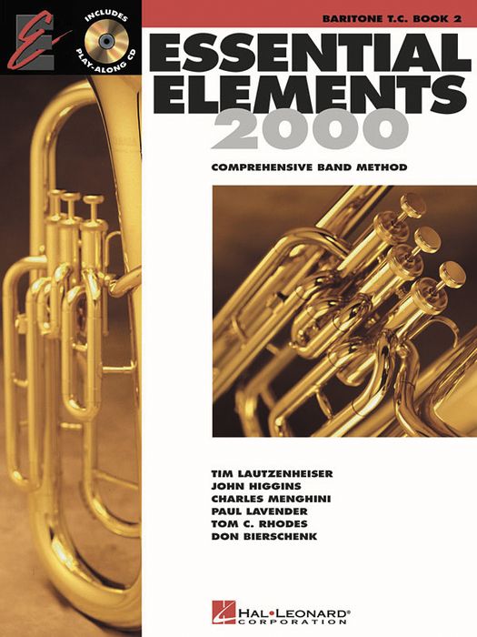 Hal Leonard Essential Elements For Band BK 2 Baritone TC